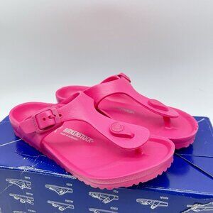 Birkenstock Gizeh Essentials Sandal Beetroot Pink EVA EU 33 Kids Girls US 2- 2.5